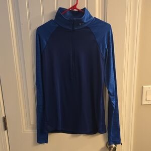 Under Armour Royal Blue Half-Zip Top